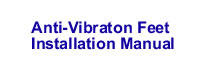 Anti-Vibration Feet Installation Manual