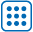 Dots Button_5mm [blue]