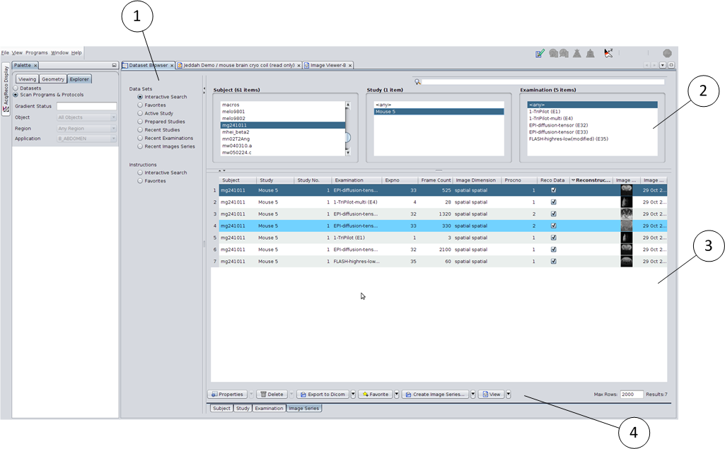 ParaVision – Dataset Browser