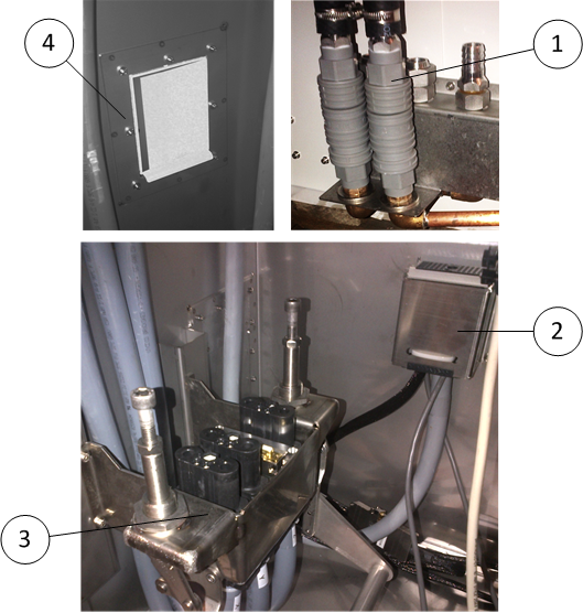 Gradient Shim Connectors within CCM